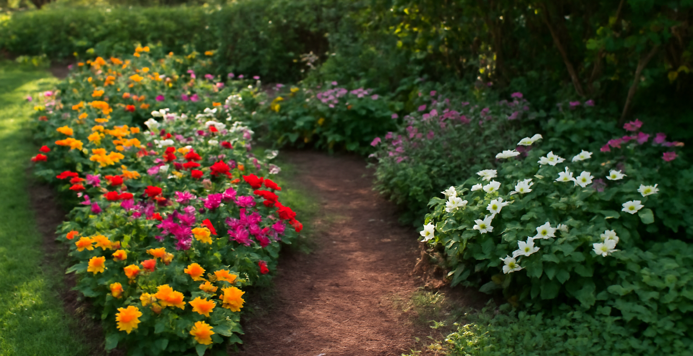 Garden Beach Blog - Plantio de flores para renovação visual em setembro: combinações por sol/sombra e duração da florada