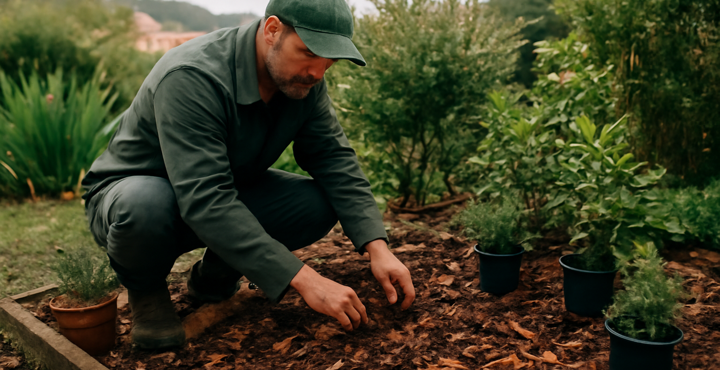 Garden Beach Blog - Reorganização de canteiros no inverno em Florianópolis: como planejar a muda de espécies e a reposição de cobertura morta