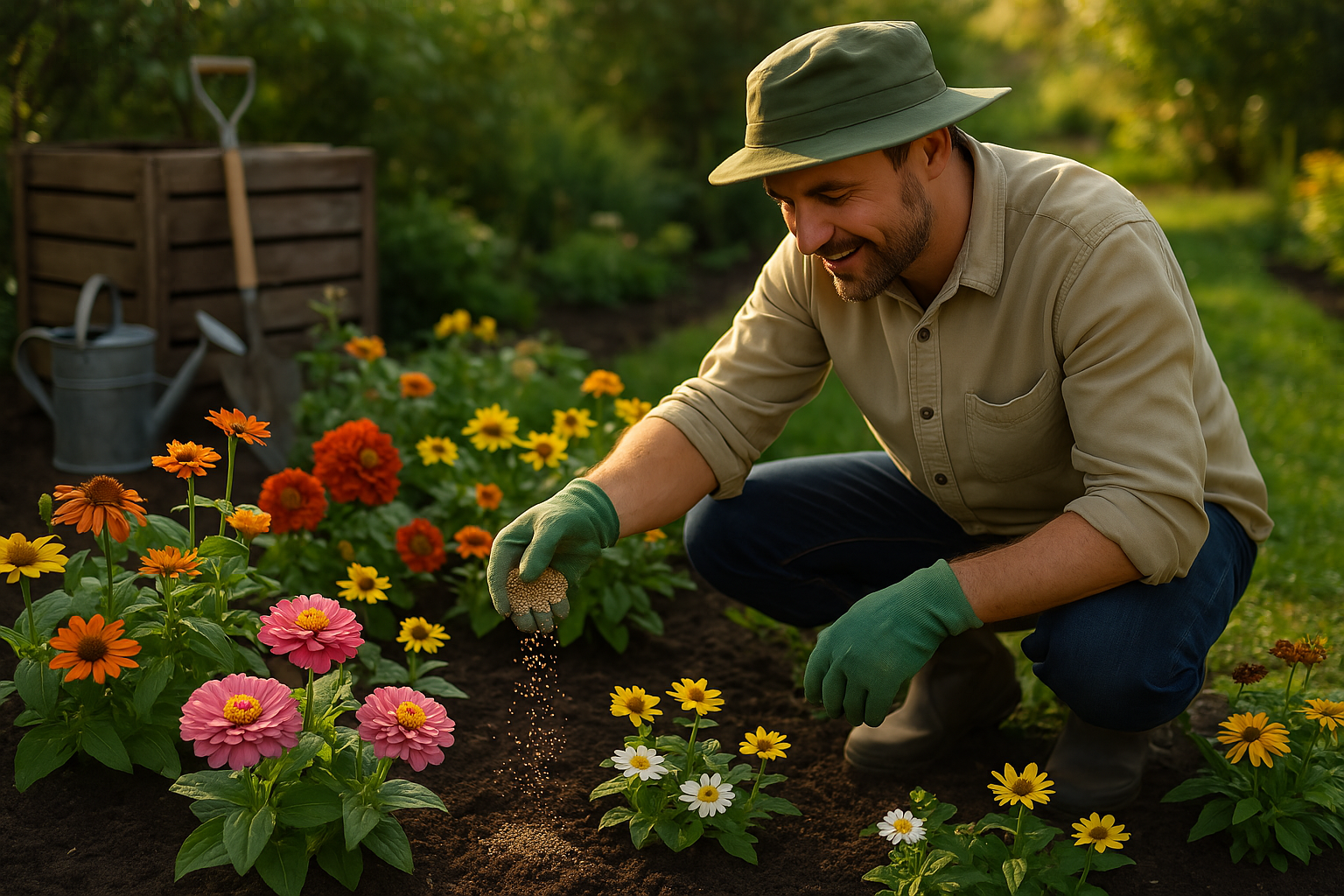 Adubação de Plantas e Flores: O Segredo para um Jardim Mais Saudável e Cheio de Vida